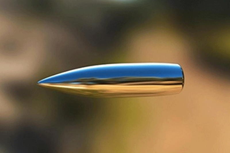 ببینید | ویدیوی آهسته و جذاب از برخورد گلوله به صفحه فولادی