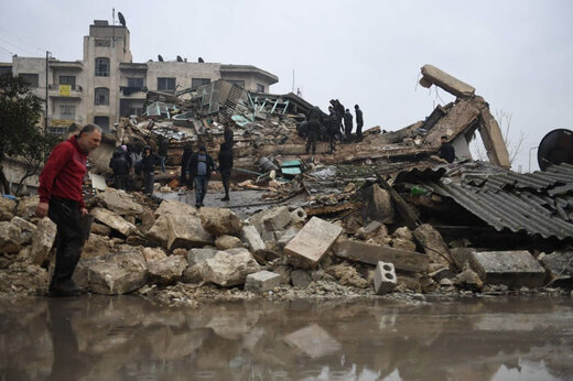 ببینید | تصاویر اختصاصی خبرآنلاین از بلایی که زلزله بر سر حلب آورد