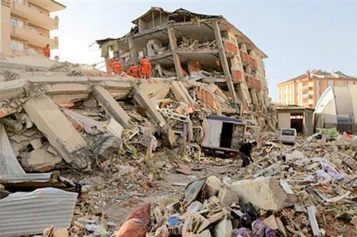 ببینید |‌ تصاویری وحشتناک از رانش زمین بر اثر زلزله در ترکیه