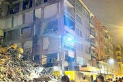 ببینید | لحظه وقوع زلزله ۷/۸ ریشتری در طبقه ۱۱ یک آپارتمان در ترکیه و وحشت خانواده...
