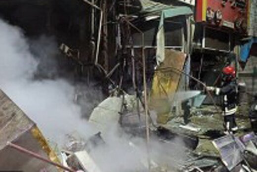 ببینید | لحظه انفجار مرگبار دیگ بخار یک خشکشویی در مشهد