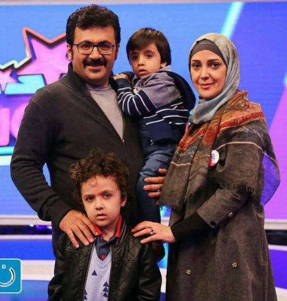 عکس | آخرین عکس مرحوم شهرام عبدلی در کنار همسر و فرزندانش