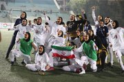 تصاویر | شادی ویژه دختران فوتبالیست ایران بعد از صعود به مرحله نهایی قهرمانی آسیا
