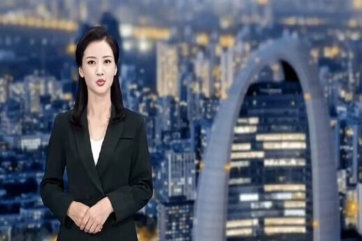 ببینید | مجری دیجیتالی در تلویزیون چین رونمایی شد!