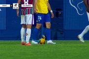 ببینید | توقف مسابقه فوتبال در پرتغال بخاطر حضور یک طوطی در زمین