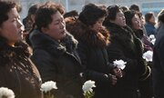 ببینید | تصاویری باورنکردنی از سالگرد درگذشت کیم جونگ ایل؛ گریه و شیون سوزناک برای رهبر سابق کره شمالی