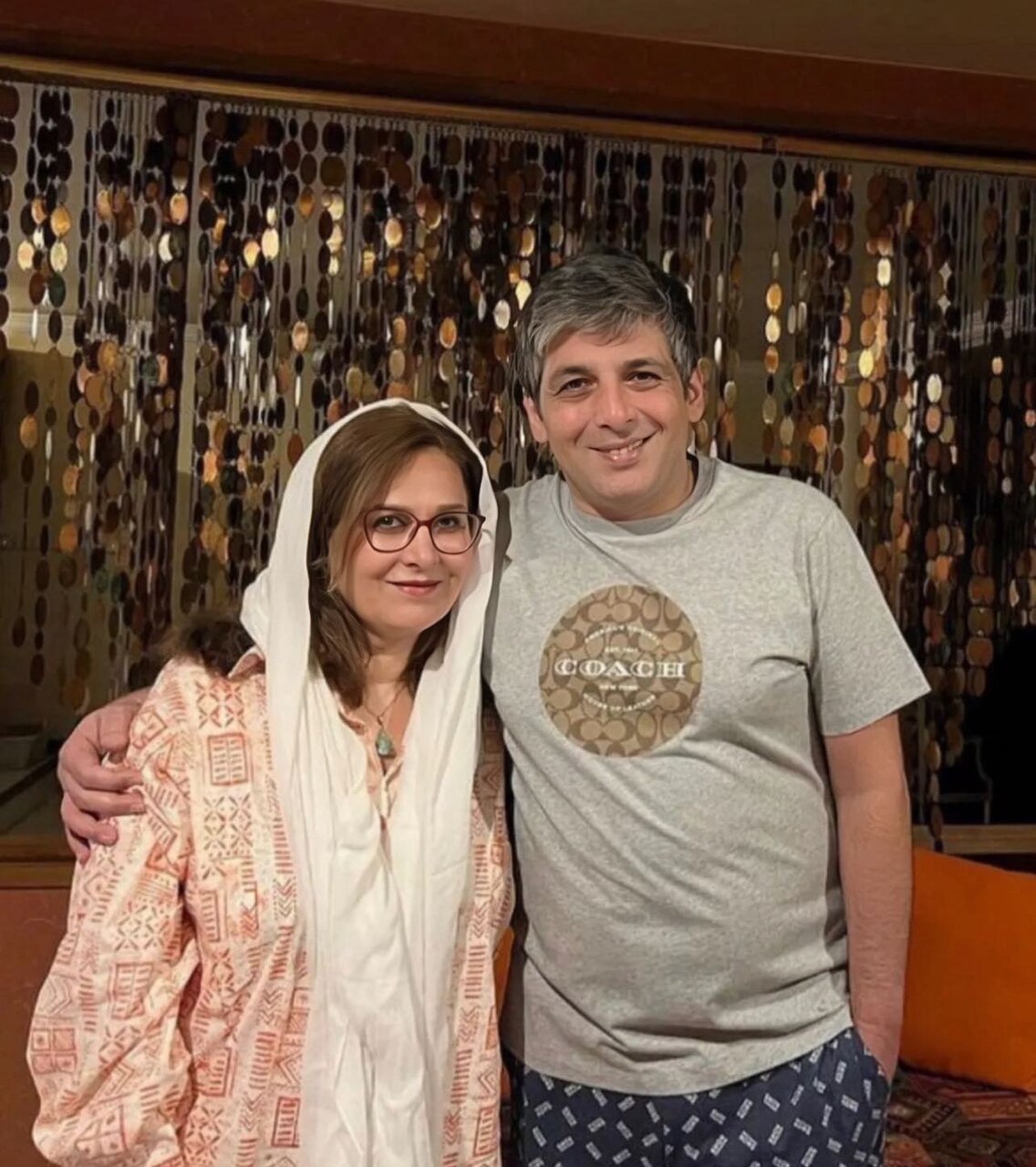 عکس پربازدید از حمید گودرزی در کنار مادر جوانش 