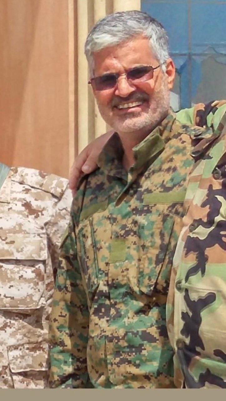 عکس | تصویر جدید از شهید امیدزاده فرمانده سپاه که امروز توسط اسرائیل ترور شد
